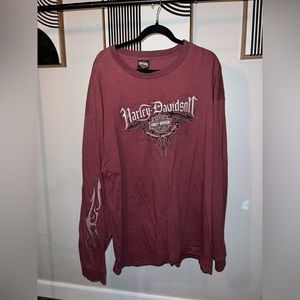 Harley Davison long sleeve shirt